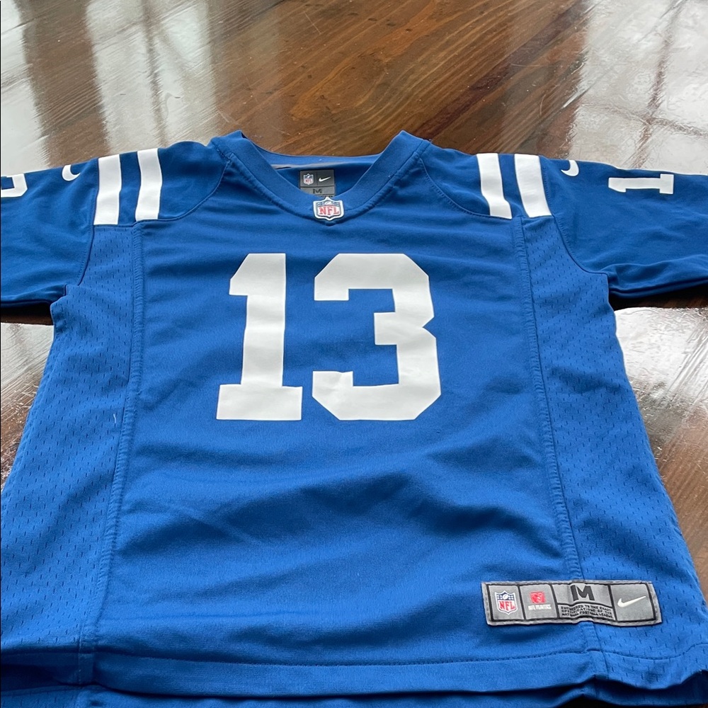 Nike Kids Medium Blue TY Hilton Indiana Colts Jersey